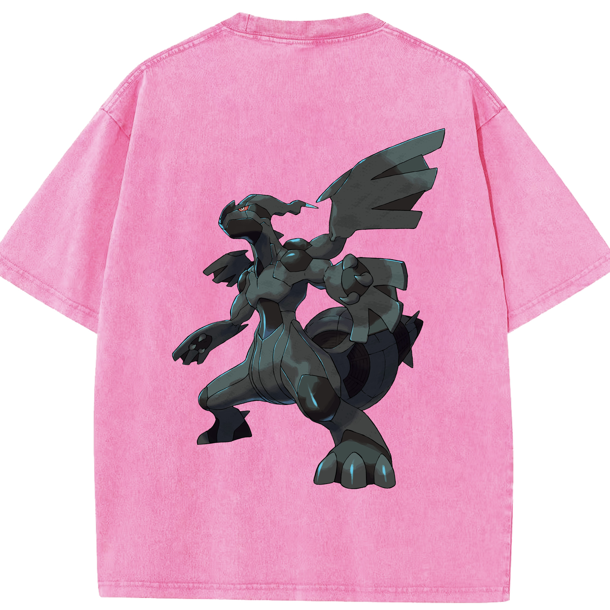 （画像用） ポケットモンスター Pokémon 綿100% ヴィンテージ風 半袖Tシャツ（背面プリント）